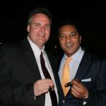 John Ost and Rocky Patel at a great cigar event.
